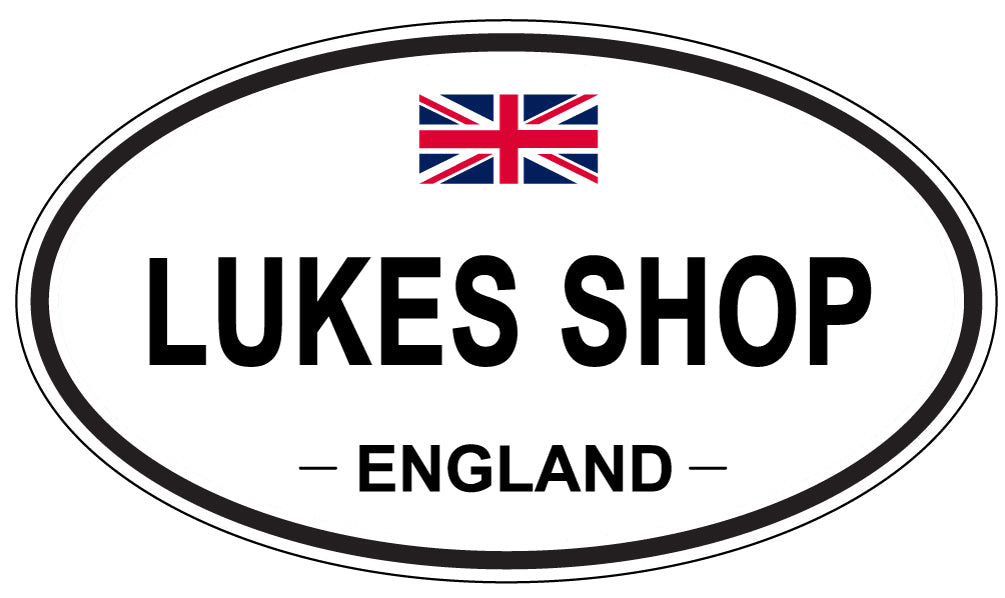 LUKES SHOP, England - Oval Magnet