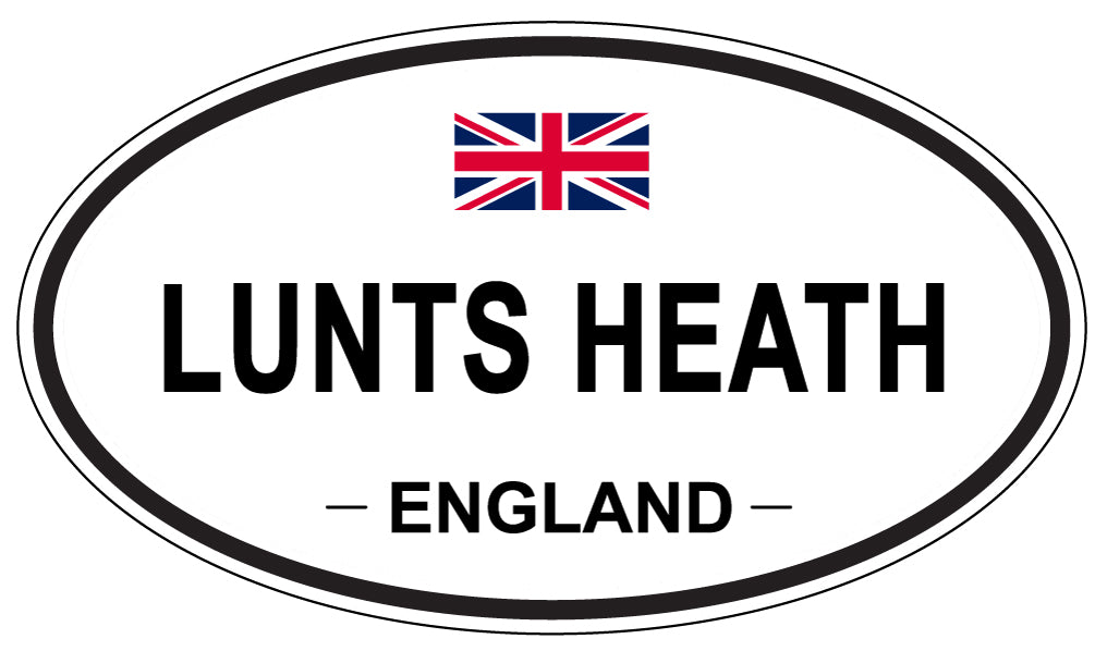LUNTS HEATH, England - Oval Magnet
