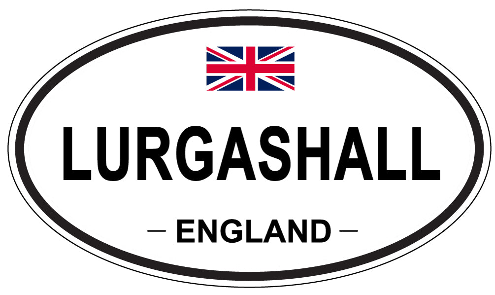 LURGASHALL, England - Oval Magnet