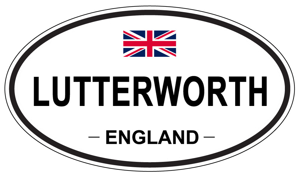 LUTTERWORTH, England - Oval Magnet