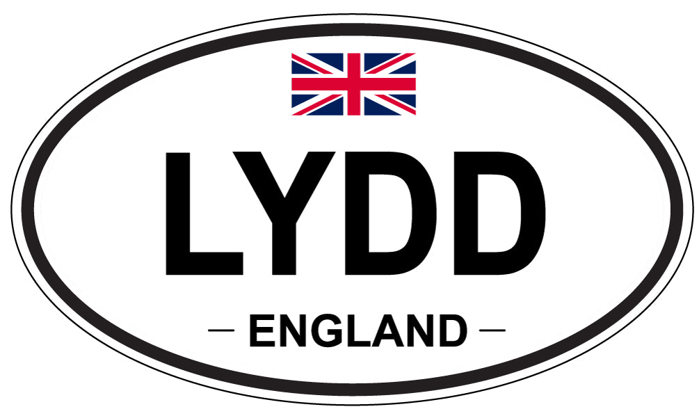 LYDD, England - Oval Magnet