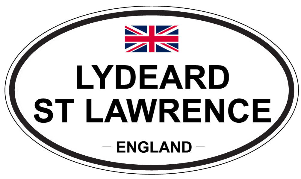 LYDEARD ST LAWRENCE, England - Oval Magnet