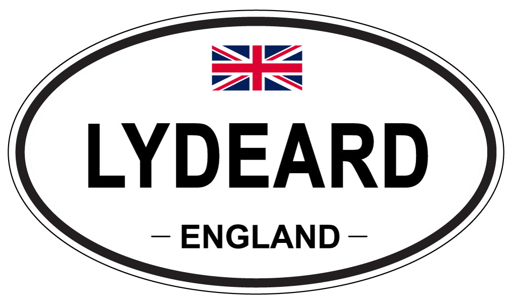 LYDEARD, England - Oval Magnet