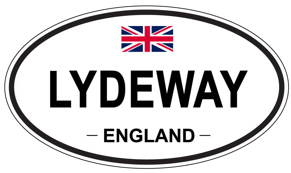 LYDEWAY, England - Oval Magnet
