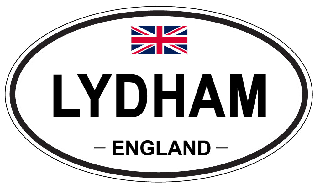 LYDHAM, England - Oval Magnet