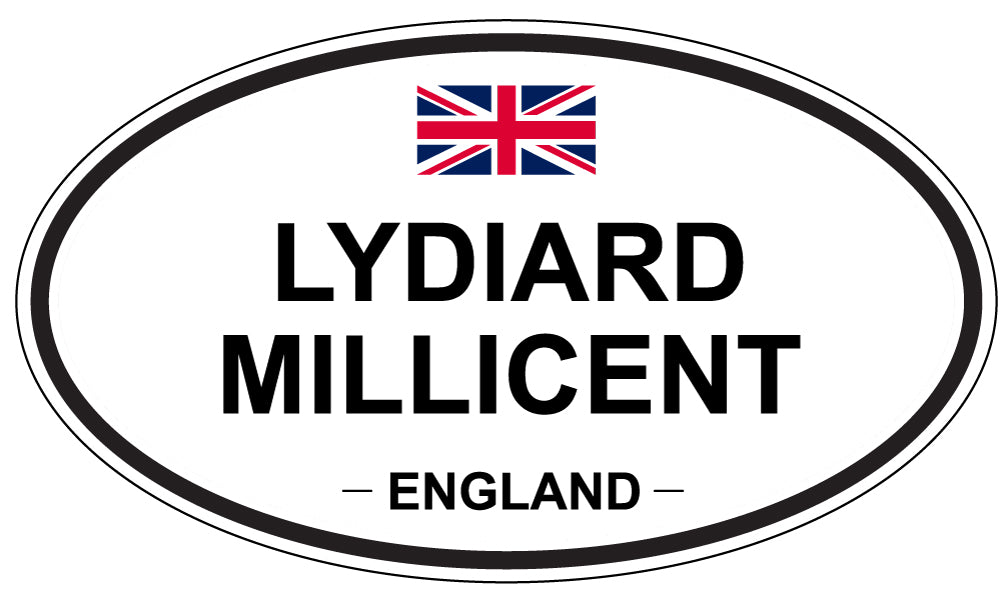 LYDIARD MILLICENT, England - Oval Magnet