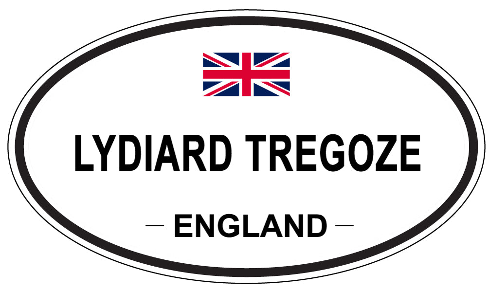 LYDIARD TREGOZE, England - Oval Magnet