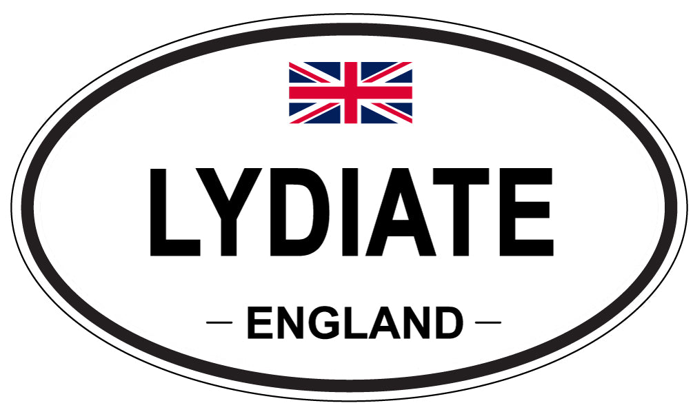 LYDIATE, England - Oval Magnet