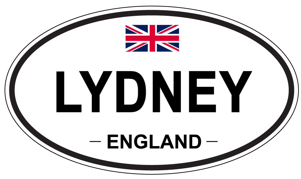 LYDNEY, England - Oval Magnet