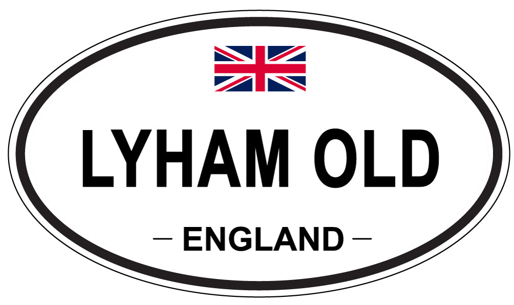 LYHAM OLD, England - Oval Magnet