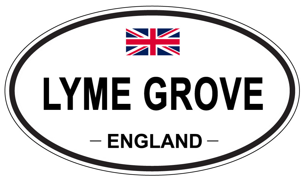 LYME GROVE, England - Oval Magnet
