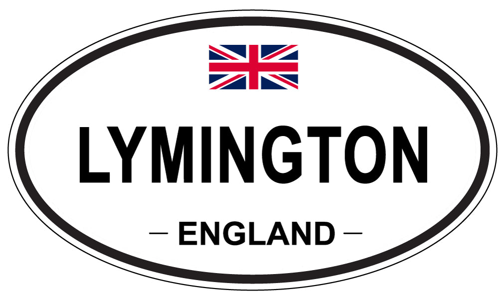 LYMINGTON, England - Oval Magnet