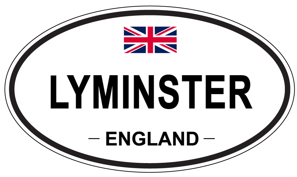 LYMINSTER, England - Oval Magnet
