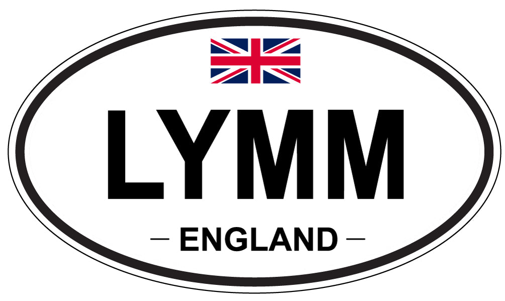 LYMM, England - Oval Magnet
