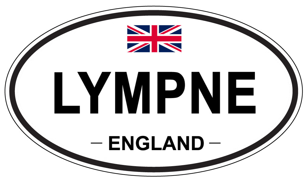LYMPNE, ENGLAND - Oval Sticker