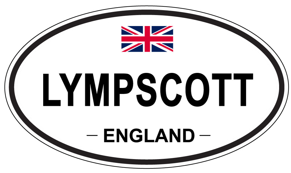 LYMPSCOTT, England - Oval Magnet