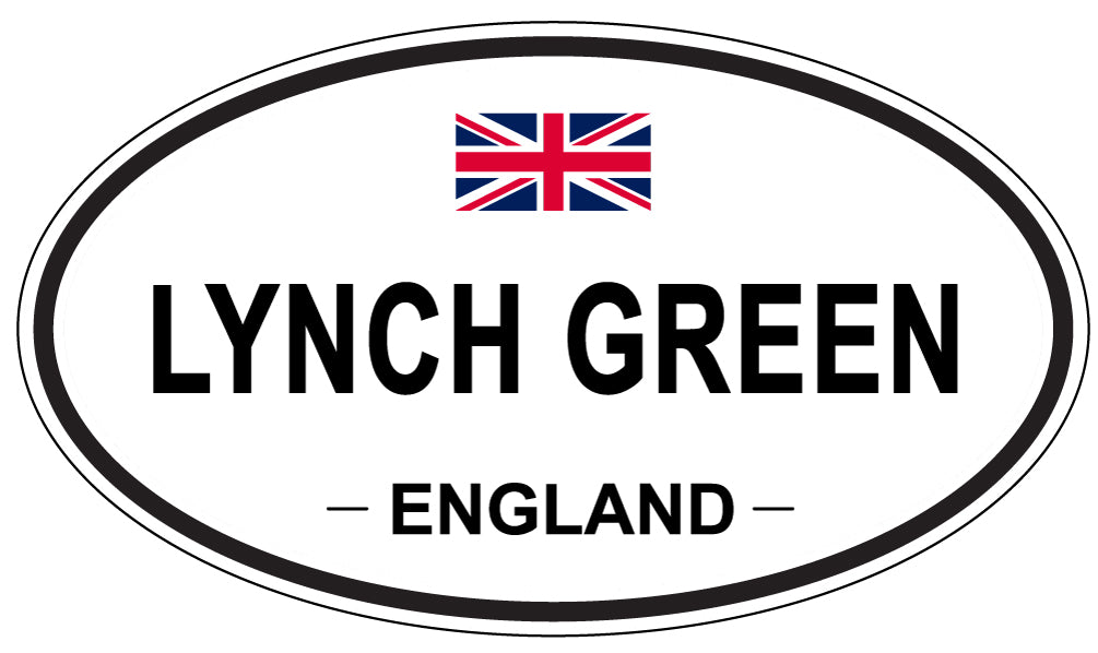 LYNCH GREEN, England - Oval Magnet