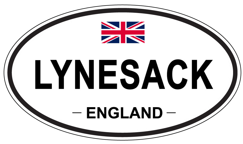 LYNESACK, England - Oval Magnet