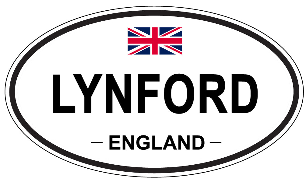 LYNFORD, England - Oval Magnet