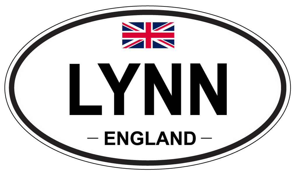 LYNN, England - Oval Magnet