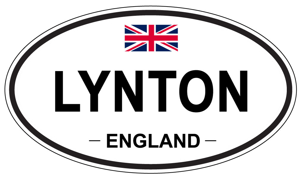 LYNTON, England - Oval Magnet