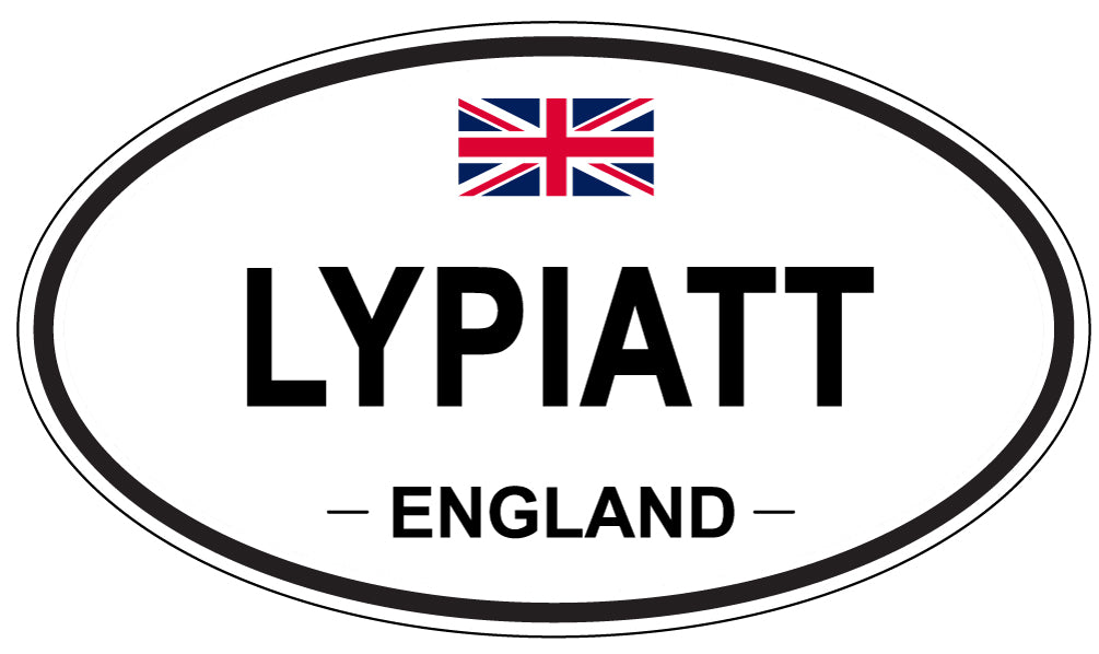 LYPIATT, England - Oval Magnet