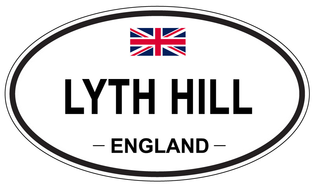 LYTH HILL, England - Oval Magnet