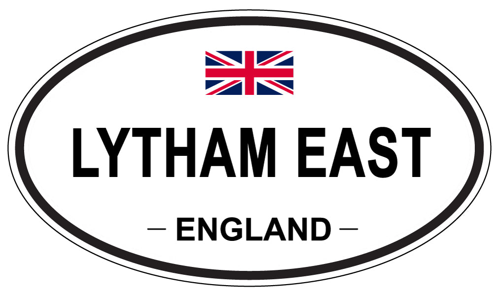 LYTHAM EAST, England - Oval Magnet