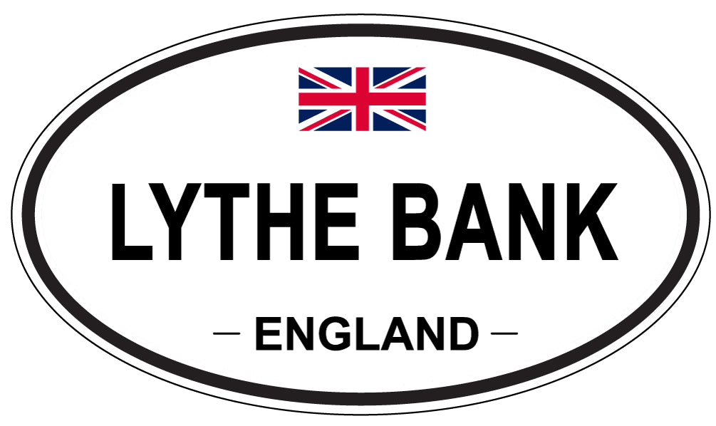 LYTHE BANK, England - Oval Magnet