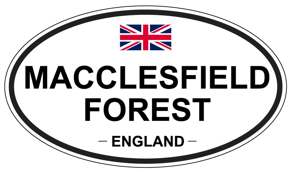 MACCLESFIELD FOREST, England - Oval Magnet