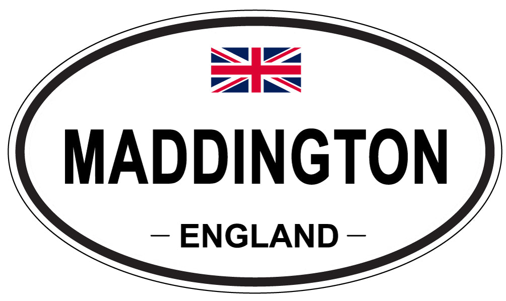 MADDINGTON, England - Oval Magnet