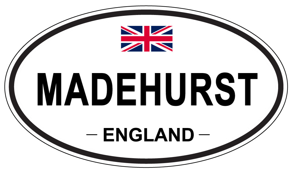MADEHURST, England - Oval Magnet