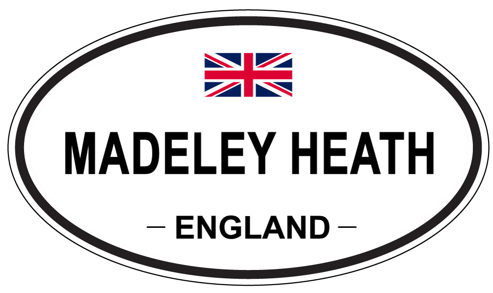MADELEY HEATH, England - Oval Magnet