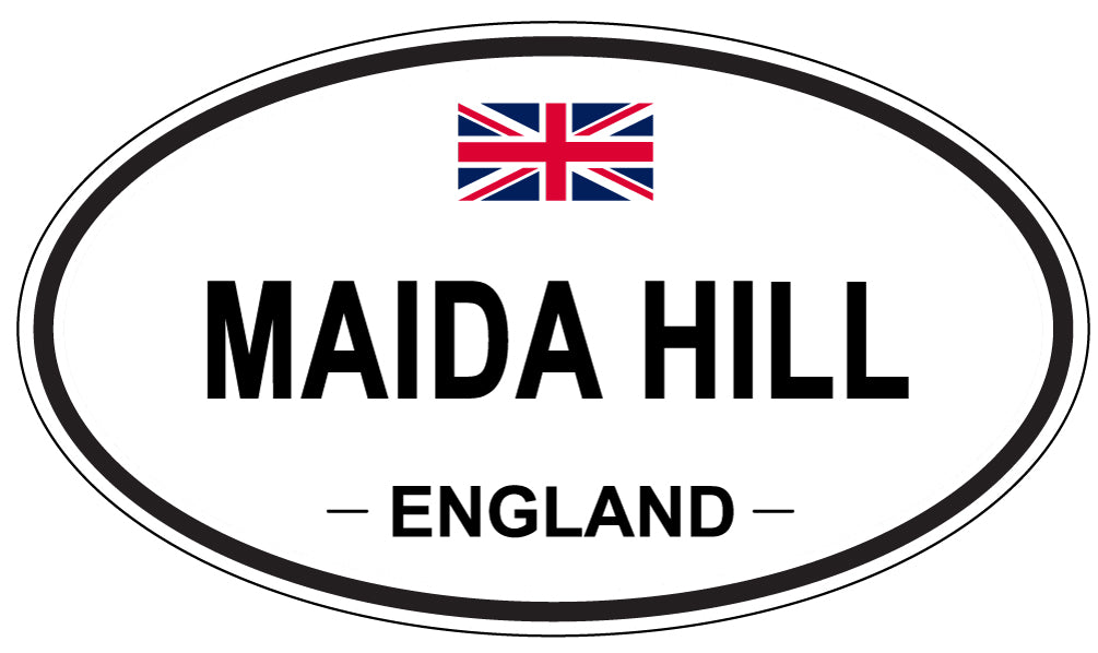 MAIDA HILL, England - Oval Magnet