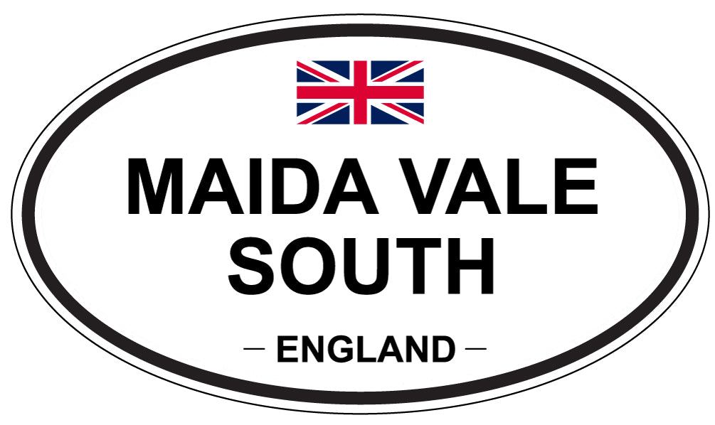 MAIDA VALE SOUTH, England - Oval Magnet