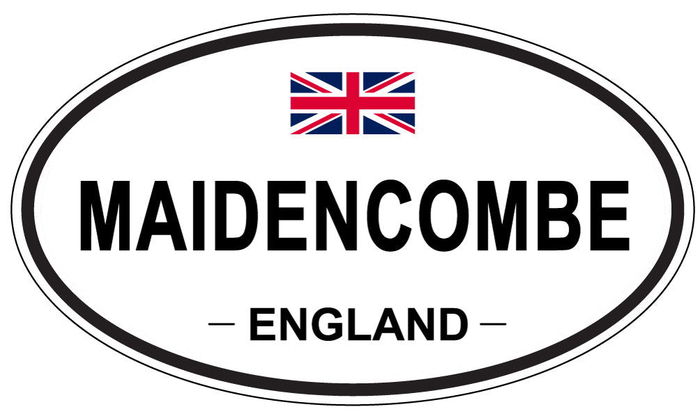 MAIDENCOMBE, England - Oval Magnet