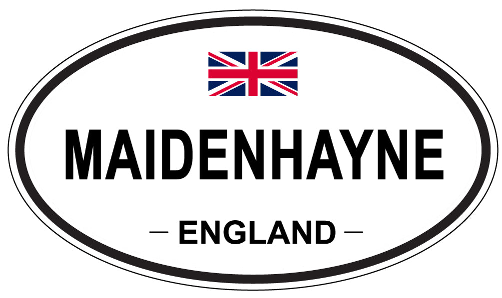 MAIDENHAYNE, England - Oval Magnet
