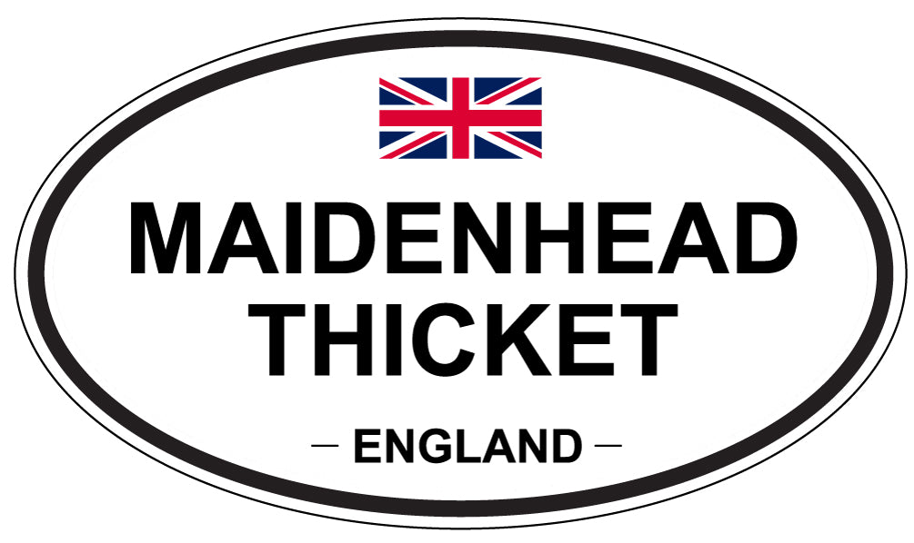 MAIDENHEAD THICKET, England - Oval Magnet