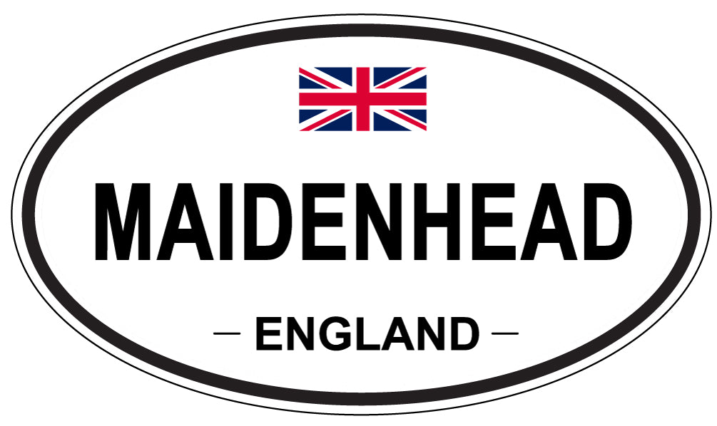 MAIDENHEAD, England - Oval Magnet