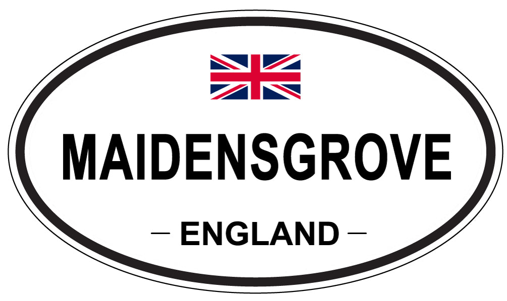 MAIDENSGROVE, England - Oval Magnet