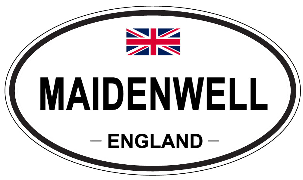 MAIDENWELL, England - Oval Magnet