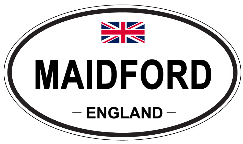 MAIDFORD, England - Oval Magnet