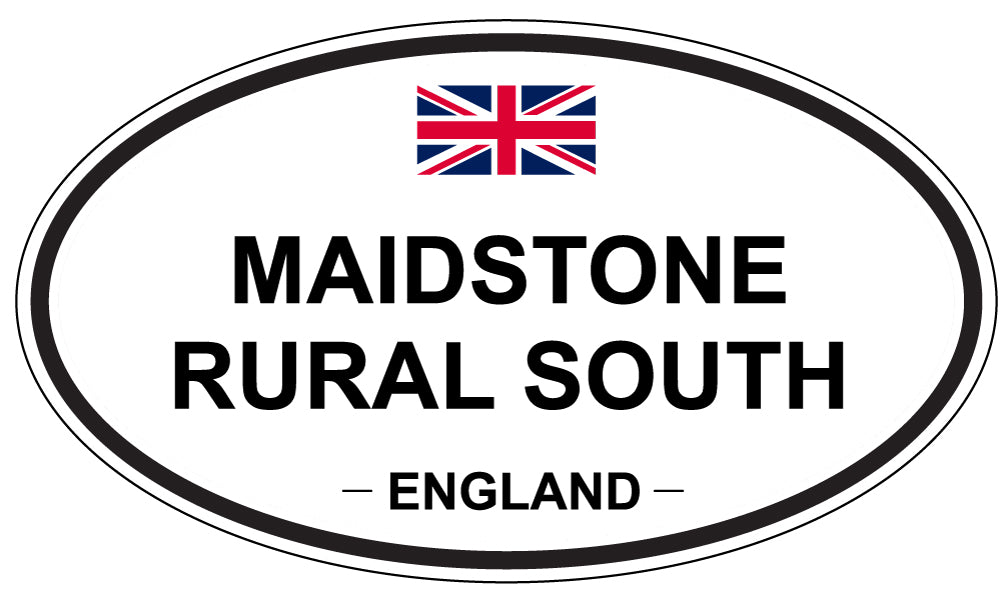 MAIDSTONE RURAL SOUTH, England - Oval Magnet