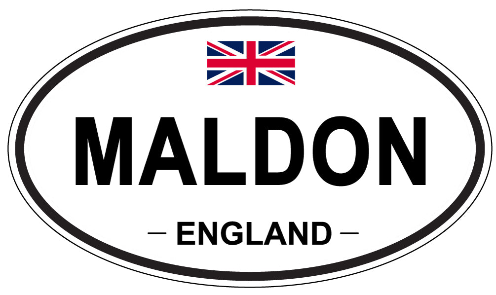 MALDON, England - Oval Magnet