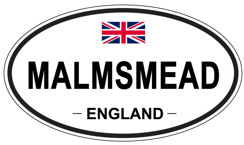 MALMSMEAD, England - Oval Magnet