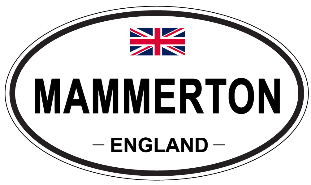MAMMERTON, England - Oval Magnet