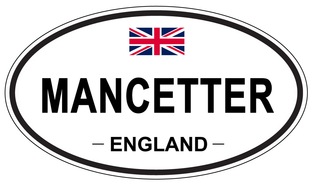 MANCETTER, England - Oval Magnet
