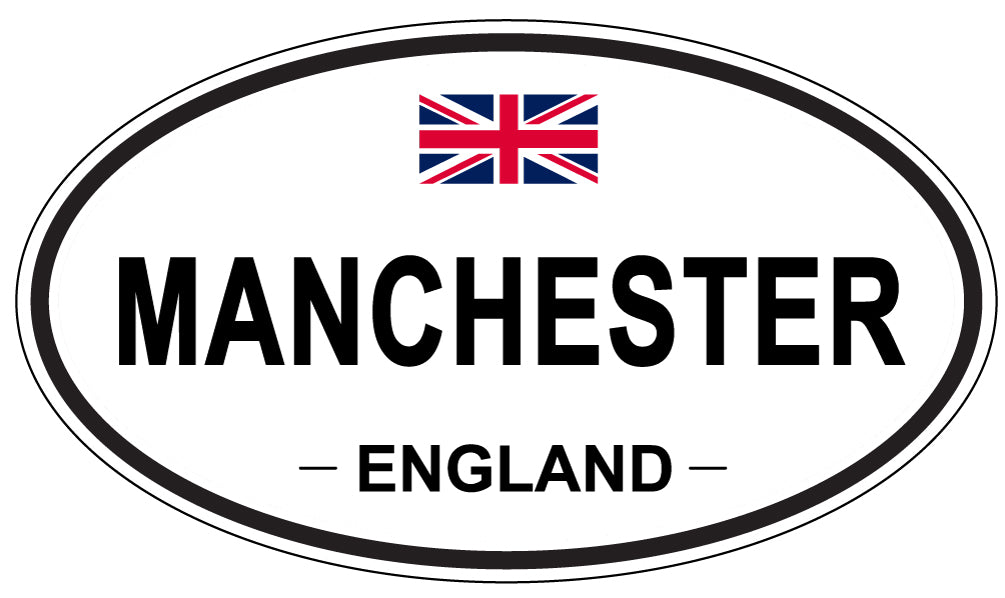 MANCHESTER, England - Oval Magnet