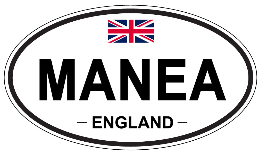 MANEA, England - Oval Magnet