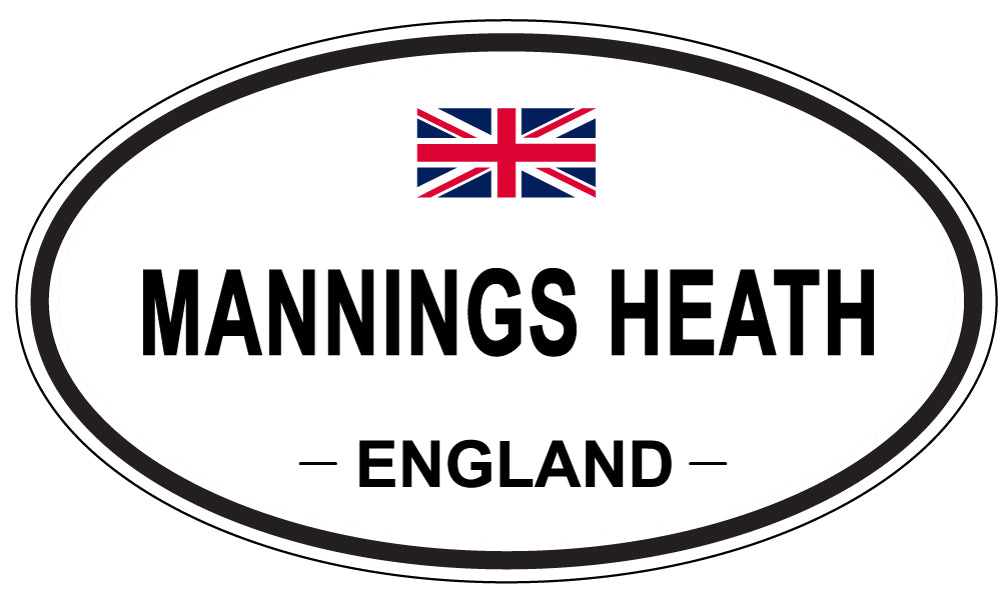MANNINGS HEATH, England - Oval Magnet